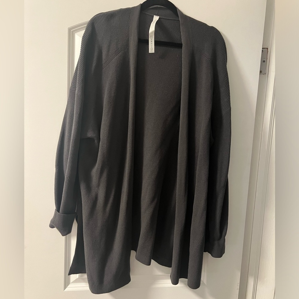 Lululemon Side Slit Sweater Wrap Cardigan